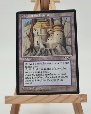 School of the Unseen Alliances Magic Karte englisch (Schule der Unsichtbaren)