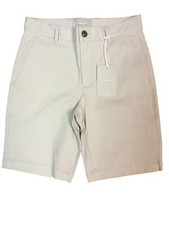 NWT Everlane Cotton Nine Inch Shorts, Stone Beige 28