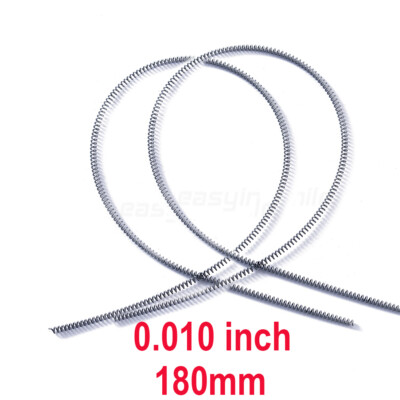 2 Ressorts Orthodontiques NITI Ouverts 180mm - Diamètre 0.010/0.012 - Marque Easyinsmile - Neuf