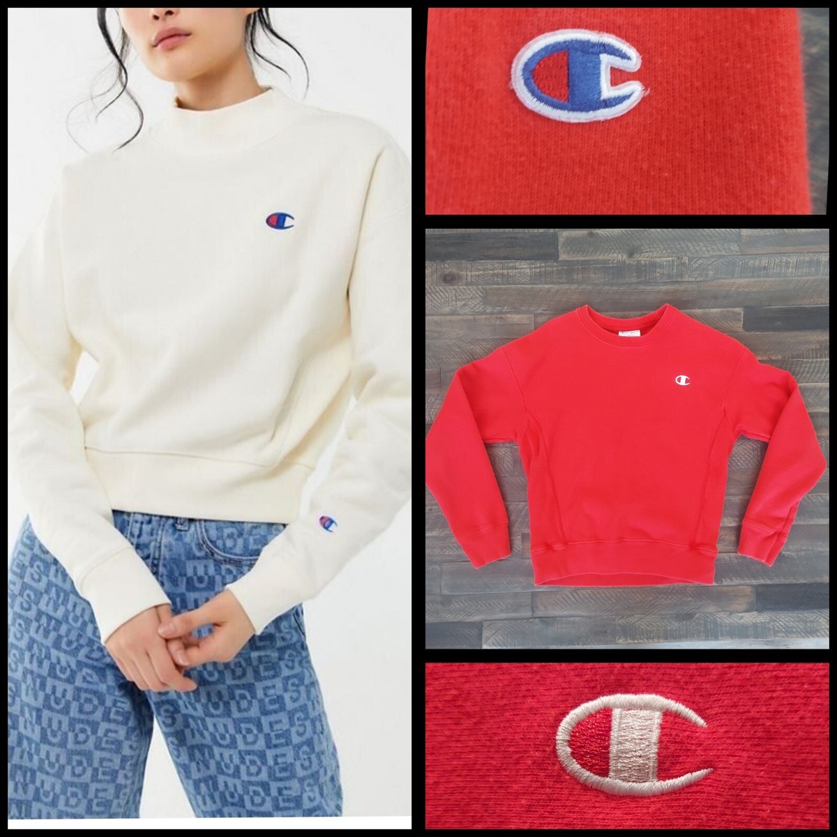 Jr Typing Urban Outfitters Purple Champion Hoodie Women Red