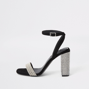 black block heels size 5