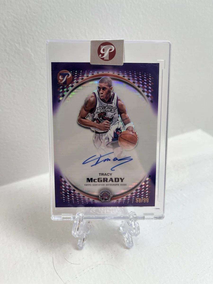 Tracy McGrady Autographed Basketball NBA Trading Cards