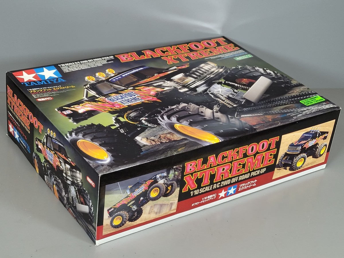 New Tamiya 1/10 R/C Blackfoot Xtreme 2WD Off Road Monster Truck