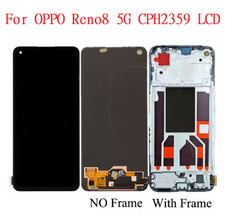 For Oppo Reno8 5G CPH2359 OLED LCD Touch Screen Digitizer Assembly Replacement