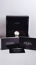 Rare Bulova Accutron Sorengo 65M104 Swiss Made Two-Tone Luxury Ladies Watch