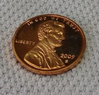 Photo of a 2009-S Lincoln Bicentennial Cent from an eBay listing that sold on Jun 10, 2026