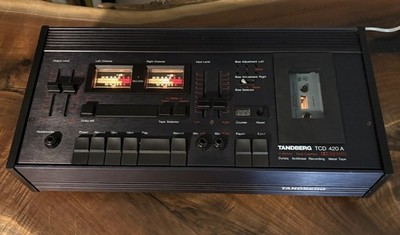 Tandberg TCD 420 A Cassette Deck Tested, Working Order