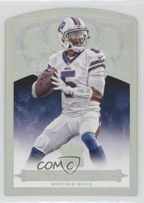 2015 Panini Crown Royale Silver 74/199 Tyrod Taylor #49 0a3