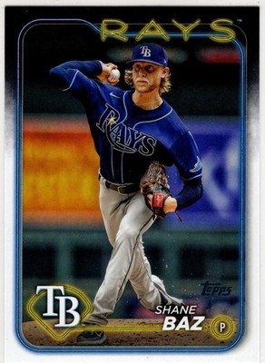 2024 Topps Series Two Baseball Shane Baz No. 435 Tampa Bay Rays