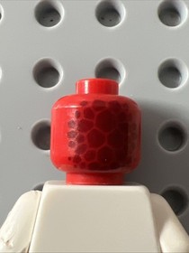 LEGO 3626pb1511 Nexo Knights Head Alien Lava Monster Yellow Eyes Fangs Red