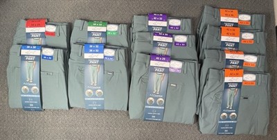 Greg Norman Men's Green Chino Pant Pick Your Size NWT