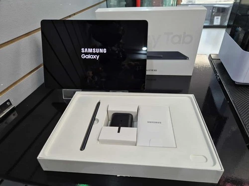 Samsung Galaxy Tab S7 FE SM-T736B 64GB, Wi-Fi + 5G ,12.4" Mystic Black, Used