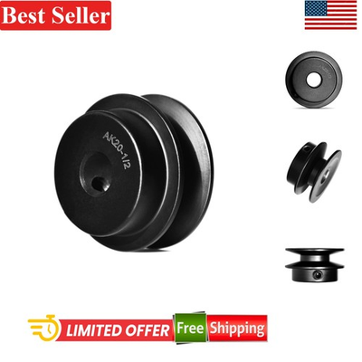 #ad Durable 2quot; Outside Diameter V Belt Pulley 1 2quot; Bore for Smooth Performance $15.99