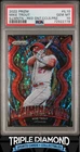 2022 Panini Prizm Mike Trout Illumination Red Donuts #27/99 PSA 10 Gem MT T138