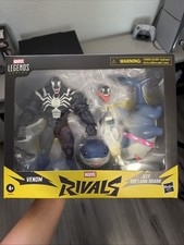 Marvel Legends Series Rivals Venom & Jeff Land Shark 6 In Hand