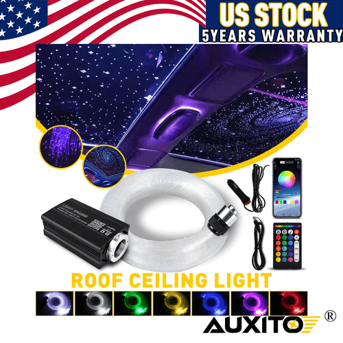 Audio Fiber Optic Star Light Kit Decorate Car Headliner Roof Ceiling Light EAG - Picture 13 of 13