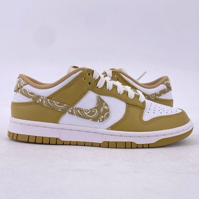 Nike (W) Dunk Low ''PAISLEY PACK BARLEY'' 2022 - Size 6.5W - dh4401 104 (15207-7)