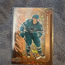 2024-25 Upper Deck Dazzlers ORANGE - William Eklund - San Jose Sharks