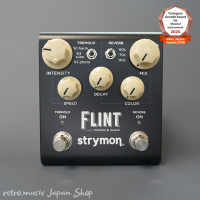 Strymon Flint V2 Tremolo & Hall Gitarren-Effektpedal MIDI USB-C neue Version