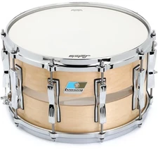 Ludwig Classic Maple Slotted Coliseum Snare Drum - 8 inches x 14 inches, Natural