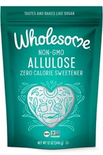 Wholesome Allulose Sweetener Zero Calorie Sugar Substitute Non GMO 1Pack 12oz
