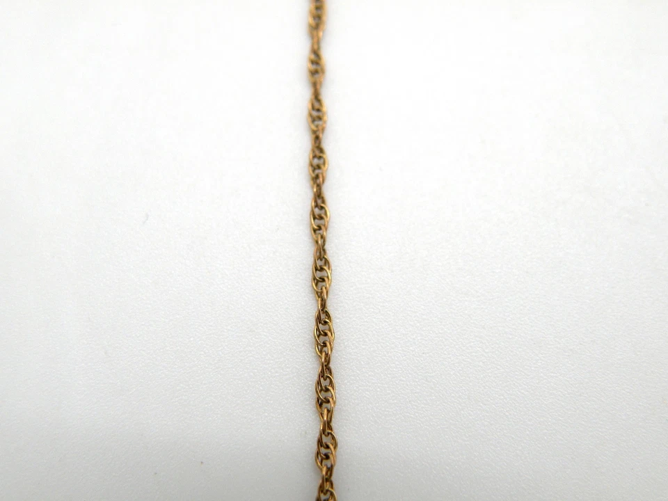 Collar Colgante Hoja "L" 10k CCO Black Hills 14K GF NC Firmado Oro Rosa Relleno Foto 2 de 4