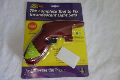 Light Keeper Pro Repair Tool Fixes Incandescent Christmas Light Sets New/Sealed
