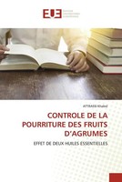 Attrassi Khaled | Controle DE LA Pourriture DES Fruits D'agrumes | Taschenbuch