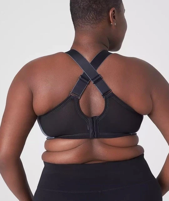 Sujetador deportivo inalámbrico absorbente impacto medio LANE BRYANT LIVI NUEVO 40DDD TURBULANCE Foto 3 de 4