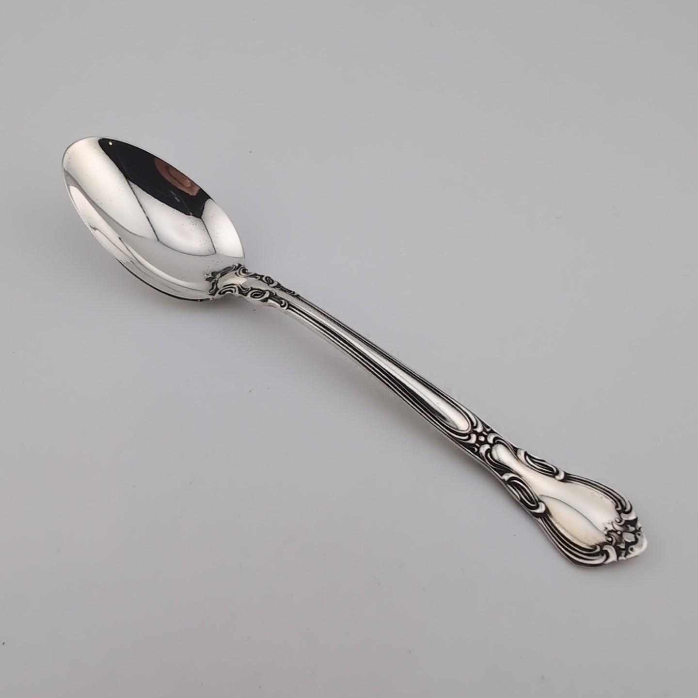 Gorham Chantilly Sterling Silver Demitasse Spoon - 4 1/8" - No Monograms