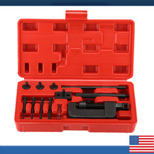 13PC Chain Cutter Rivet Tool Set Riveting Bre...