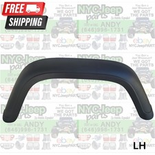 Driver Lh Jeep Wrangler Yj Oem 87-95 Rear Fender Flare Black Driver Lh Jeep Wrangler Yj Oem 87-95 Rear Fender Flare Black