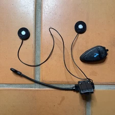 Cardo Scala Rider Q2 Motorcycle Bike to Bike Intercom Headset Untested Sticky