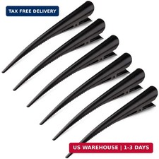 Large Long Alligator Hair Clips for Styling Salon Sectioning, 5 inch Rust-Proof