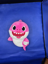 Pinkfong Singing Shark Mommy Shark Plush Stuffed Animal Pink. Has Been Tested.