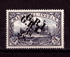 GERMANY KOLONIEN MARSHALL-INSEL N BRITISCHE BESETZUNG Mi.13 Pr.10000 € MNH Signe