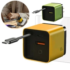 3 In 1 GaN Charger Scalable 80w Max Fast Charger Module With Type C & USB Ports