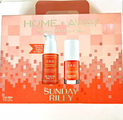 Sunday Riley C.E.O. Vitamin C Brightening Face Serum Set 30 mL + 15 mL