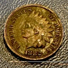 1882 Indian Head Small Cent BN Bronze Philadelphia Business Strike Circulated