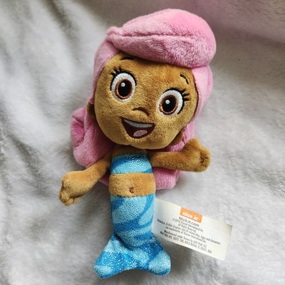 Nickelodeon Bubble Guppies Plush MOLLY Pink Hair  Blue Tail & Bikini 7  2018