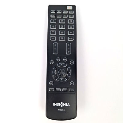 #ad Insignia RC 304 Replacement TV Remote Control Black Has Been Tested Works Clean $5.74