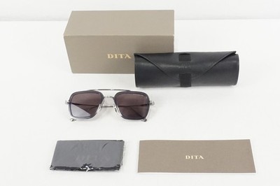 Dita Flight 006 Aviator Men's Sunglasses In Smoke Grey/Black (7806-G-SMK-PLD-52)