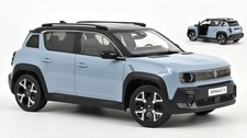 1:18 Scale Model Car Norev RENAULT 4 E-TECH ELECTRIC 2025 BLUE