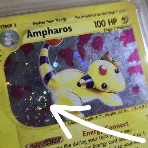 Ampharos graded PSA 3 for sale on eBay