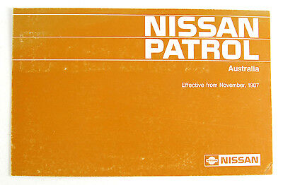 Nissan Patrol Colour Chart