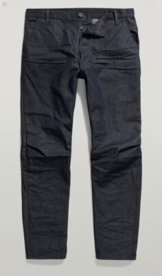 G-Star Raw Grip 3D Jeans Men's 30x32 Relaxed Tapered Raw Denim NWT $200