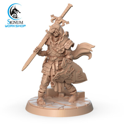 Tired Zombie - Undead Knight - Signum Games - Fantasy Dungeons and Dragons