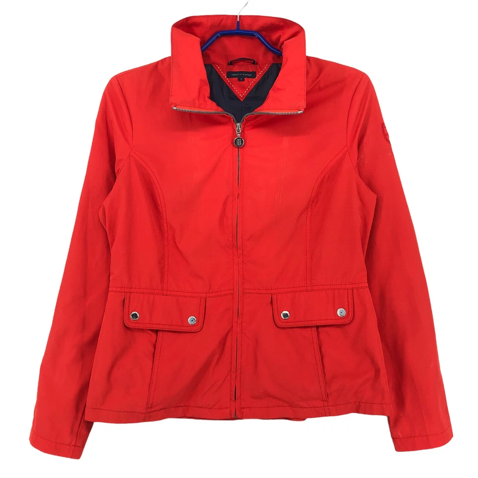 TOMMY HILFIGER Damen Bomberjacke mit Reißverschluss Größe M - Bild 1 von 4