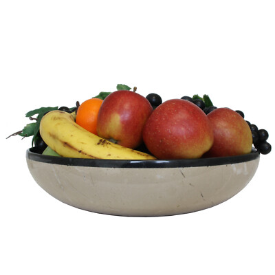 Obstschale Verona Dekoschale Marmor Schüssel Naturstein Schale Marmorschale