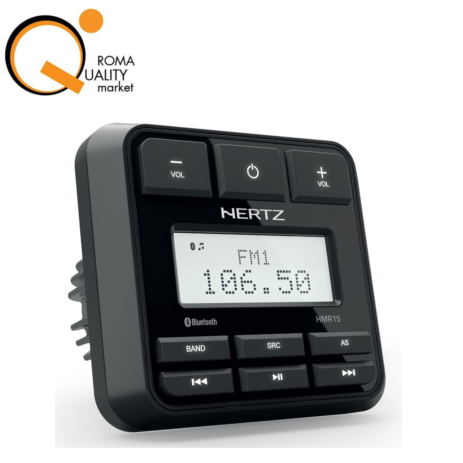 Hertz Marine HMR 15 Media Receiver FM USB Bluetooth AUX Radio Nautica HMR15